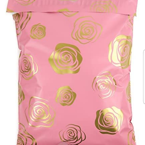 25 ct XL 14.5 x 19" PINK ROSE MAILERS - Picture 8 of 14